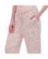 ფოტო #2 პროდუქტის Women's Tapered Drawstring Pajama Pant