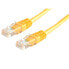 Фото #3 товара ROLINE UTP Patch Cord Cat.5e - yellow 3m - 3 m - Cat5e - U/UTP (UTP) - RJ-45 - RJ-45