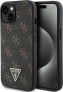 Фото #12 товара Guess Guess GUHCP15MPG4GPK iPhone 15 Plus / 14 Plus 6.7" czarny/black hardcase 4G Triangle Metal Logo