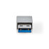 Фото #1 товара Nedis USB-A Adapter USB 3.2 Gen 1| Stecker| USB-C Buchse| 5 Gbps| Vernickelt| - Adapter