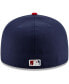 Фото #2 товара Men's White Washington Nationals Alternate 2 2020 Authentic Collection On-Field 59FIFTY Fitted Hat