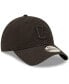 Фото #3 товара Men's Cleveland Guardians Black On Black Core Classic 2.0 9TWENTY Adjustable Hat
