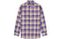 Фото #1 товара Acne Studios SS21 格纹图案宽松长袖衬衫 男女同款 紫色 / Рубашка Acne Studios SS21 CB0031-COF101