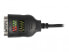 Delock 90497 - Black - 2 m - USB Type-A - RS-232 DB9 - Male - Male
