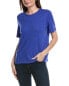 Фото #1 товара Lafayette 148 New York Unordinary Linen-Blend T-Shirt Women's