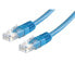 VALUE Patchkabel Kat.6 Utp blau 5 m - Cable - Network