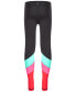 ფოტო #2 პროდუქტის Big Girls Colorblocked 7/8 Length Leggings, Created for Macy's