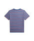 Toddler and Little Boy Striped Cotton Jersey Tee