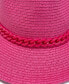Фото #4 товара Women's Chunky Chain Panama Hat, Created for Macy's