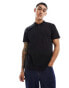 Фото #1 товара New Look regular fit plain polo in black