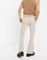 Фото #6 товара ASOS DESIGN skinny flared smart trousers in stone