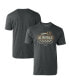 Фото #2 товара Men's Heathered Charcoal Aric Almirola Vintage-Like Rookie T-shirt