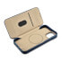 Фото #16 товара Skórzane etui iPhone 14 Plus z klapką magnetyczne MagSafe CE Oil Wax Premium Leather granatowy
