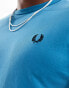 Fred Perry ringer t-shirt in blue