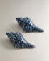 Conch shell salt and pepper shaker set Синий, 8.2 x 2.8 x 4 cm - фото #6