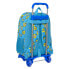 Школьный рюкзак с колесиками Minions Minionstatic Синий (33 x 42 x 14 cm)