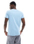 Фото #2 товара Tommy Hilfiger stretch slim fit t-shirt in blue