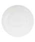 Фото #2 товара Everyday Whiteware Beaded Dinner Plate 4 Piece Set