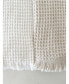 Фото #2 товара Antique Beige Turkish Cotton Waffle Bath Towel