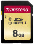 Фото #3 товара Transcend SD Card SDHC 500S 8GB - 8 GB - SDHC - Class 10 - MLC - 95 MB/s - 20 MB/s