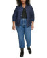 Фото #5 товара Plus Size Quilted Bomber Jacket