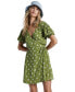 Фото #1 товара Juniors' Chiquita Short Sleeves Wrap Dress