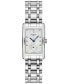 ფოტო #1 პროდუქტის Women's Swiss Dolcevita Stainless Steel Bracelet Watch 23x37mm L55124876