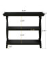 Newport Console Table For Living Room, Kitchen, Entyway(Black)