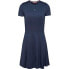 Фото #1 товара TOMMY JEANS Essential Fit & Flare Short Sleeve Dress