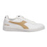 Фото #1 товара Diadora Game L Low 2030 Lace Up Mens White Sneakers Casual Shoes 178745-D0298