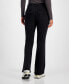 ფოტო #2 პროდუქტის Juniors' High-Rise Button-Front Flare-Leg Jeans