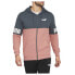 Фото #1 товара Puma Power Colorblock Full Zip Hoodie Mens Pink Casual Outerwear 670496-42