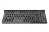 Фото #2 товара DIGITUS Keyboard Suitable for TFT Consoles, German Layout