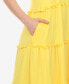 ფოტო #3 პროდუქტის Women's Scoop Neck Tiered Midi Dress