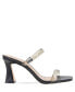 ფოტო #2 პროდუქტის Women's Routa Double Band Slide Heel Dress Sandals