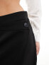 Фото #7 товара Vero Moda wrap front mini skirt in black