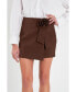 ფოტო #1 პროდუქტის Women's Corsage Mini Skirt