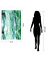 Фото #8 товара Water Women I Frameless Free Floating Tempered Art Glass Wall Art by EAD Art Coop, 48" x 32" x 0.2"