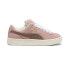 Фото #1 товара Puma Suede Xl Lace Up Womens Pink Sneakers Casual Shoes 39764811