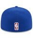 Men's Royal Philadelphia 76ers Chain stitch Logo Pin 59FIFTY Fitted Hat