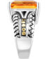EFFY® Citrine Statement Ring (12 ct. t.w.) in Sterling Silver & 18k Gold-Plate