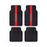Фото #1 товара Комплект автомобильных ковриков Sparco SPC1913RS Универсальный Черный/Красный (4 pcs)