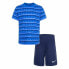 Фото #1 товара Спортивный костюм Nike Swoosh Stripe для детей Синий
