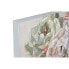Painting Home ESPRIT Flowers Modern 75 x 3,7 x 100 cm (2 Units)