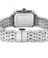ფოტო #3 პროდუქტის Women's Padova Gemstone Swiss Quartz Diamond Accent Silver-Tone Stainless Steel Bracelet Watch 27mm x 30mm