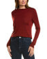 Фото #1 товара Lafayette 148 New York Mock Neck Wool & Silk-Blend Sweater Women's M