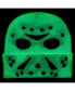 ფოტო #2 პროდუქტის Men's Jason Glow in the Dark horror Cuffed Winter Beanie