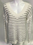 Фото #2 товара Westport Dressbarn Women's Pullover Sweater Size L White Black Color NEW