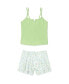 ფოტო #4 პროდუქტის Women's Janell Pajama Cami & Short Set