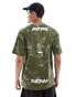 Фото #4 товара Aape By A Bathing Ape short sleeve t-shirt in green camo